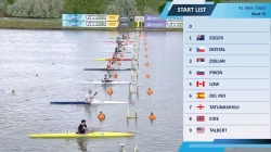 K1 Men's 500m Heat 4 / 2025 ICF Canoe-Kayak Sprint World Cup Szeged Hungary