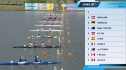K2 Women's 500m Heat 1 / 2025 ICF Canoe-Kayak Sprint World Cup Szeged Hungary