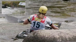 Eva Alina Hocevar - Slovenia - Women's Kayak Heats / 2025 ICF Canoe Slalom World Cup La Seu Spain