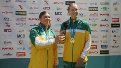 Kailey Harlen & Natalia Drobot Australia winners interview / 2025 ICF Canoe-Kayak Sprint World Cup