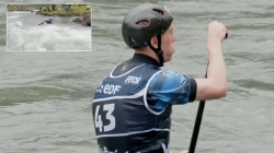 Luc Royle, Great Britain - Canoe Heats / 2025 ICF Canoe Slalom World Cup Pau France