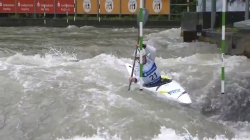 Emma Vuitton, France - Women's Kayak Semi-Final / 2024 ICF Canoe Slalom World Cup Augsburg Germany