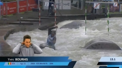 Yves Bourhis, Senegal, Canoe Slalom, Semi Finals / 2024 ICF Canoe Slalom World Cup Augsburg