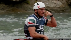 Thomas Koechlin, Switzerland - Canoe Heats / 2025 ICF Canoe Slalom World Cup Pau France