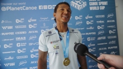 ISAQUIAS GUIMARAES QUEIROZ Brazil interview / 2025 ICF Canoe-Kayak Sprint World Cup Szeged Hungary