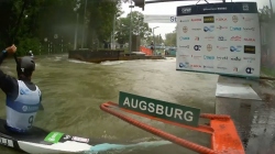 Eva Tercelj, Slovenia - Women's Kayak Semi-Final / 2024 ICF Canoe Slalom World Cup Augsburg Germany