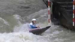 Ivana Chlebova, Slovakia, Canoe Slalom, Semi Finals / 2024 ICF Canoe Slalom World Cup Augsburg