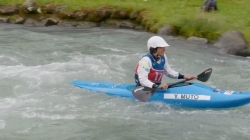 Yusuke Muto, Japan - Kayak Cross Time Trial /  2025 ICF Canoe Slalom World Cup Pau France