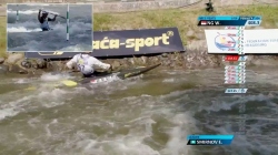 Wee Meng NG Singapore Men's Canoe Heat / 2025 ICF Canoe-Kayak Slalom World Cup La Seu d'Urgell Spain