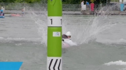 Jakub Grigar, Slovakia - Kayak Cross Time Trial /  2025 ICF Canoe Slalom World Cup Pau France