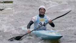 Yusuke Muto - Japan - Men's Kayak Heats / 2025 ICF Canoe Slalom World Cup La Seu Spain