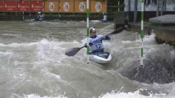 Evy Leibfarth, USA - Women's Kayak Semi-Final / 2024 ICF Canoe Slalom World Cup Augsburg Germany