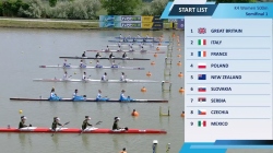 Women's K4 500m Semi Final 1 / 2025 ICF Canoe-Kayak Sprint World Cup Szeged Hungary