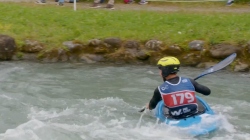 Hung-Yu Chu, Chinese Taipei - Kayak Cross Time Trial /  2025 ICF Canoe Slalom World Cup Pau France