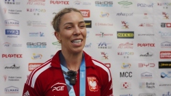 Anna Pulawska Poland winners interview / 2025 ICF Canoe-Kayak Sprint World Cup Poznan Poland