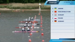 C2 Women's 200m Heat 1 / 2025 ICF Canoe-Kayak Sprint & Paracanoe World Cup Poznan Poland