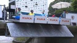 Men Kayak Cross - Quarter-Final 4 / 2024 ICF Canoe Slalom World Cup Augsburg Germany