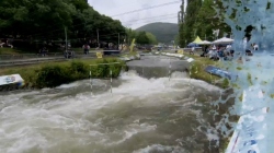 Xabier Ferrazzi, Italy - Final / 2025 ICF Canoe Slalom World Cup La Seu Spain
