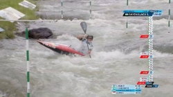 Hung-Yu Chu - TPE - Men's Kayak Heats / 2025 ICF Canoe Slalom World Cup La Seu Spain