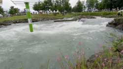 Women's Kayak Cross - Quarter-Final 3 / 2025 ICF Canoe Slalom World Cup Pau France