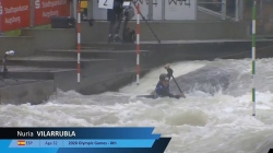 Nuria Vilarrubla, Spain, Canoe Slalom, Semi Finals / 2024 ICF Canoe Slalom World Cup Augsburg