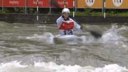 Timothy Anderson Australia Men's Slalom Final / 2024 ICF Canoe Slalom World Cup Augsburg Germany