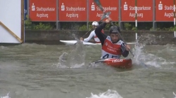 Lucas Jacob, Portugal - Men's Kayak Semi-Final / 2024 ICF Canoe Slalom World Cup Augsburg Germany