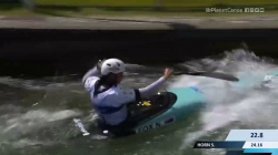 Noemie Fox Australia Semi-Final / 2023 ICF Canoe-Kayak Slalom World Cup Augsburg Germany
