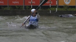 Antonia Plochmann, GER - Women's Kayak Semi-Final / 2024 ICF Canoe Slalom World Cup Augsburg Germany