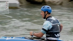 Jiri Prskavec, Czechia - Canoe Heats / 2025 ICF Canoe Slalom World Cup Pau France