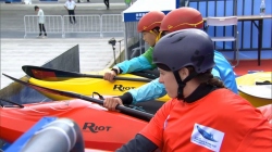 Women's Kayak Cross Heat 1 / 2024 ICF Hangzhou Super Cup China