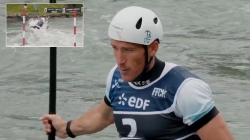 Luka Bozic, Slovenia - Canoe Heats / 2025 ICF Canoe Slalom World Cup Pau France