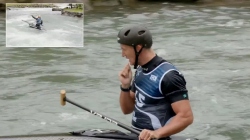 Anvar Klevleev, Uzbekistan - Canoe Heats / 2025 ICF Canoe Slalom World Cup Pau France