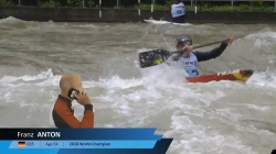 Franz Anton, Germany, Canoe Slalom, Semi Finals / 2024 ICF Canoe Slalom World Cup Augsburg Germany