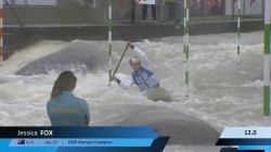 Jessica Fox, Australia, Canoe Slalom, Semi Finals / 2024 ICF Canoe Slalom World Cup Augsburg Germany