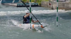 Lena Teunissen, Netherlands - Final / 2025 ICF Canoe Slalom World Cup Pau France