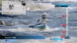 Noemie Fox Australia Women's Canoe Heats / 2025 ICF Canoe-Kayak Slalom World Cup La Seu d'Urgell