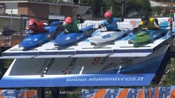 Women's Kayak Cross - Quarter-Final 4 / 2024 ICF Canoe Slalom World Cup Ivrea Italy