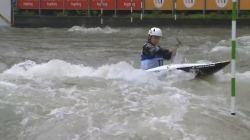 Viktoria Wolffhardt, Austria - Women's Kayak Semi-Final / 2024 ICF Canoe Slalom World Cup Augsburg