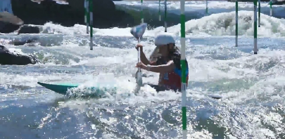 Sara Belingar, Slovenia, U23 Semi Final / 2024 ICF Canoe-Kayak Slalom Junior & U23 World Champs