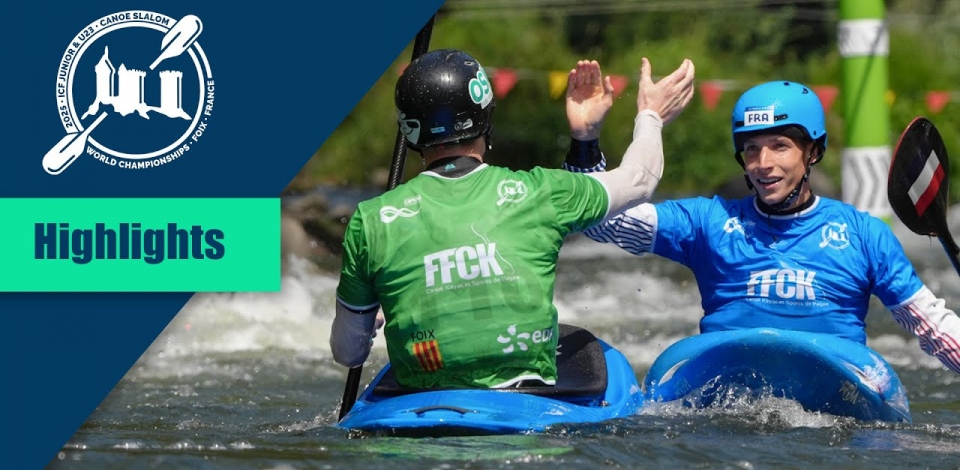 Highlights Promo / 2025 ICF Canoe-Kayak Slalom Junior & U23 World Championships Foix France