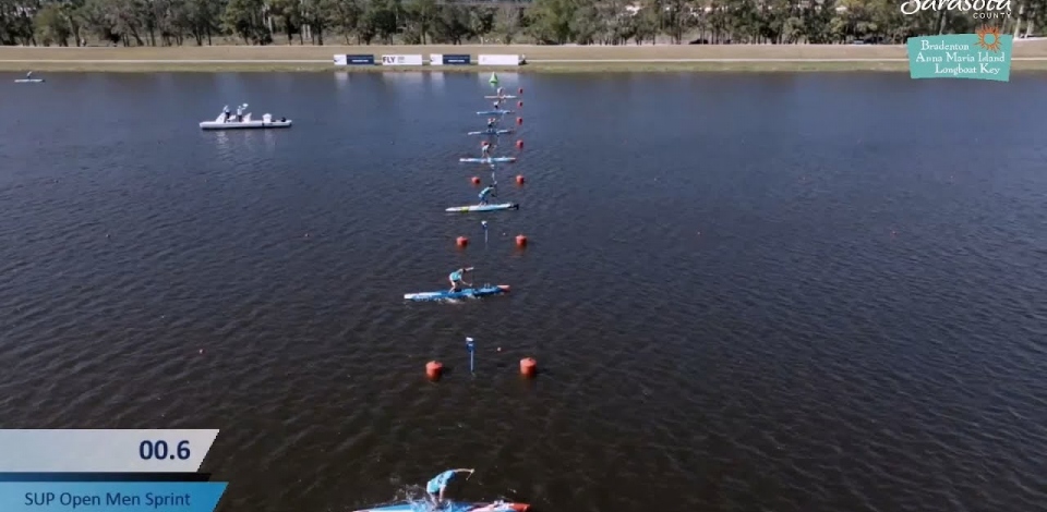 SUP Open Men Sprint - Quarter-Final 4 / 2024 ICF SUP World Championships Sarasota USA