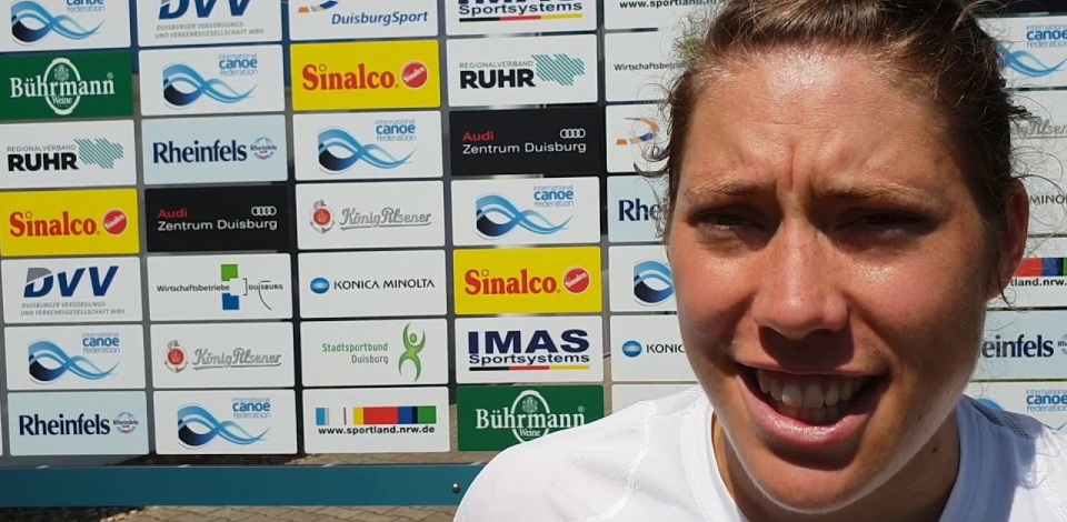 C2w 500m Final Virag Balla & Kincso Takacs Hungary / 2019 ICF Canoe Sprint World Cup 2 Duisburg