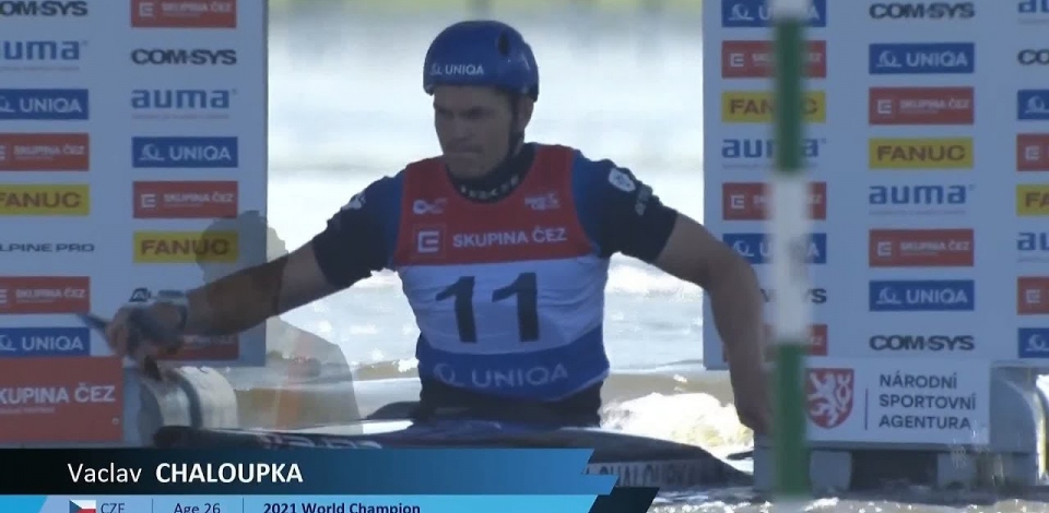 Vaclav Chaloupka, CZE, Canoe Slalom Heats / 2024 ICF Canoe Slalom World Cup Prague Czechia