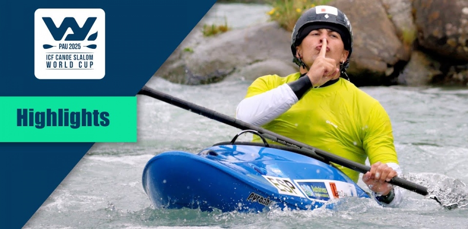 Highlights Promo / 2025 ICF Canoe-Kayak Slalom World Cup Pau France