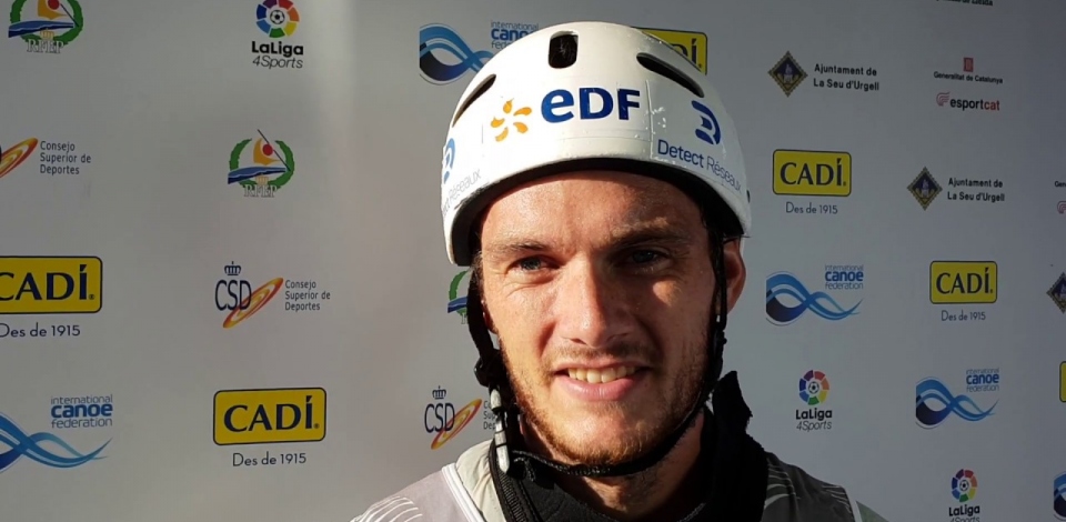 Louis Lapointe France C1 Gold / 2019 ICF Wildwater Canoeing World Championships La Seu Spain
