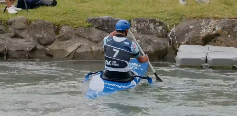 Jiri Prskavec - CZE - Men’s canoe final / 2025 ICF Canoe Slalom World Cup Pau France