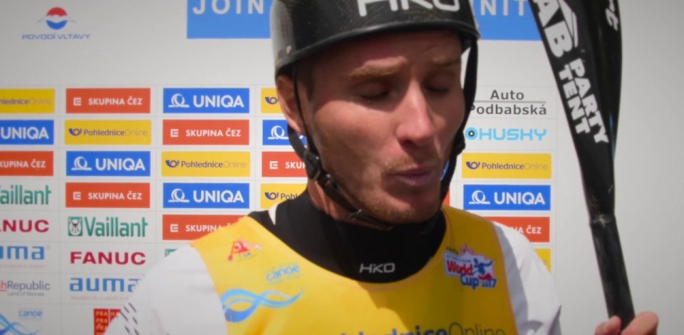 #ICFslalom 2017 Canoe World Cup 1 Prague - K1 Winner Vit Prindis