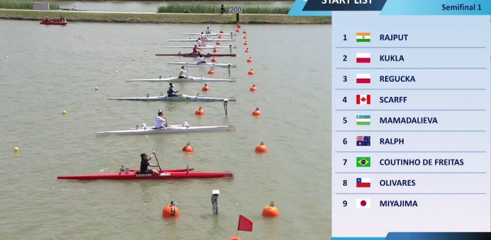 VL3 Women 200m - Semi-final 1 / 2024 ICF Paracanoe World Champions