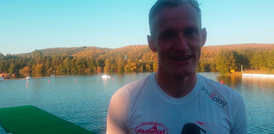 Denmark world canoe marathon champion Mads Pedersen